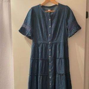 GapxLove Shack Factory Denim Dress